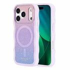 Kate Spade Wavy Compatible with MagSafe Case for iPhone 17 Pro - Opal Glitter-6