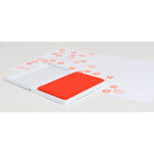 Ready 2 Learn Jumbo Washable Stamp Pad - Orange - 6.2" L x 4.1" W - 2 Pack-Raised ink pad design: The raised pad means there are no hard edges around the ink. Children can press down without hitting an edge, which provides more area for stamping!