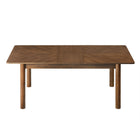 Modway Alba Extendable Dining Table - Walnut-8