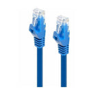 ALOGIC - Câble réseau CAT6 bleu de 7,6 m, câblé en 568B-Première extrémité : 1 x RJ/45 réseau/mâle
