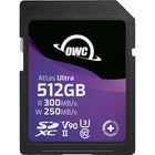 OWC - Carte mémoire Atlas Ultra SDXC V90 UHS-II 512 Go-Capacité de stockage de 512 Go