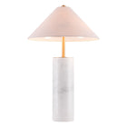 Zuo Ciara Table Lamp - Beige/White-Assembly required