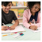 Crayola Ultra-Clean Washable Fine Line Markers, 24 Count-Crayola Markers are safe and nontoxic for kids ages 3 and up