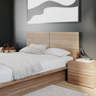 Nexera James Nightstand With 2-Drawers - Brown Oak-6
