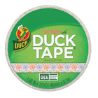 Duck Tape Brand Duct Tape - 1.88" W x 10 yd L - Groovy Daisies-Conforms to uneven surfaces
