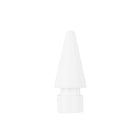 LOGiiX Apple Pencil Replacement Tips - Clear/White - 4 Pack-Includes 2x everyday use tips, 1x writing tip and 1x precision tip