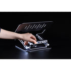 Adam Elements - Hub Stand Pro 6-en-1 - Support pour ordinateur portable - Gris-Large compatibilité : Prend en charge tous les modèles de MacBook avec un bord inférieur de 15 mm de profondeur. Compatible avec les séries M2/M1 MacBook et iPad, prenant en charge macOS, iPadOS, Windows OS et Chromebook OS
