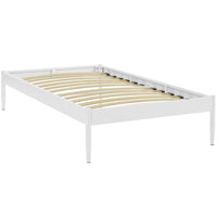 Modway Elsie Twin Bed Frame - White-Modern Platform Bed Frame
