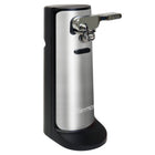 Kenmore - Ouvre-boîte électrique 3 en 1, aiguiseur de couteaux et ouvre-bouteille - Acier inoxydable-Utilisation à touche unique avec arrêt automatique 