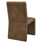Modway Emory Vegan Leather Dining Side Chair - Canyon-7
