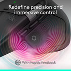 Logitech MX Master 4 Ergonomic Wireless Mouse - Black-Effortlessly access favorite tools with Actions Ring on this MX Series mouse - a dynamic, customizable overlay adapts to each app, placing most used filters, adjustments, and shortcuts at your cursor