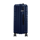 American Tourister Surftime Spinner - Medium - Metallic Blue-The lining of this product was made from rPET fabric, made from plastic bottles used by consumers.