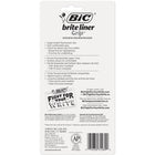 BIC Brite Liner Grip Chisel Tip Pen-Style Highlighters - Yellow - 5 Pack-Yellow highlighters have soft, grooved grips for exceptional gripping traction and comfort