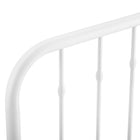 Modway Lennon Metal King Headboard - White-7 Mounting Positions