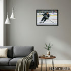 Adrian Kempe Los Angeles Kings - Framed Canvas - 31" x 22"-Ready to hang - arrives fully assembled