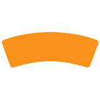 JAM Paper Standard Label Rolls - Bottle Neck Shaped - 1 3/16 x 3 1/4 - Neon Orange - 125 Labels/Roll-Size: Bottle Neck Shaped ( 1 3/16 x 3 1/4 Inches ) | Printer friendly labels are easy to create and customize.