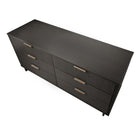 Manhattan Comfort Granville 55.04" Modern Double Wide Dresser - Dark Grey-30 Day Limited Manufacturer's Warranty