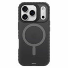 Nimbus9 Stratus 2 Compatible with MagSafe Case for iPhone 17 Pro - Smoke-The integrated kickstand adds convenience, allowing for hands-free viewing whether you're on a video call, streaming, or following a recipe