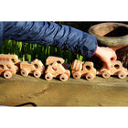 TickiT - Véhicules en bois naturel - Ensemble de 12-Niveaux Prématernelle