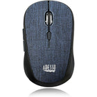 Adesso - iMouse S80L sans Fil Tissu de la Mini-Souris Optique - Bleu-Capteur Optique