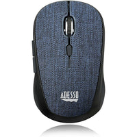 Adesso - iMouse S80L sans Fil Tissu de la Mini-Souris Optique - Bleu-Capteur Optique