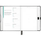 AT-A-GLANCE Undated Foundation Weekly/Monthly Planner - 8-1/4" H x 5-3/4" W - Black - English-Gather inspiration for your vision board and mind map to determine your priorities for the year