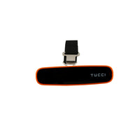 TUCCI Italy Travel Luggage 110lb/50kg Portable Digital Scale with Unit Conversion - Burnt Orange-Compact & Portable Digital Luggage Scale - Easily weigh bags before travel to avoid overweight baggage fees