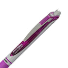 Pentel Energel Liquid Gel Pens Retractable - 0.7mm - Violet - 2 Pack  -Ideal for left-handed writers