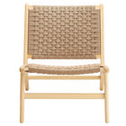 Modway - Saoirse Fauteuil d’accent en bois de corde tressée - Naturel naturel-7