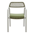 Zuo Rio Dining Chair - Green - Set of 2-Removable and washable cushion cover