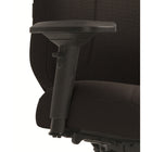 Staples ObusForme Professional High Back Multi-Tilter Office Chair - Generous Seat - Fusion Carbon Fabric - Black-Pneumatic seat height adjustment to raise or lower seat height allowing your feet to rest flat on the floor in order to avoid pressure under your thighs which eases blood flow