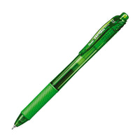 Pentel EnerGel-X Retractable Gel Roller - (0.5mm) Needle Tip - Lime Green Ink-EnerGel ink writes more smoothly than the leading brand* (*Internally tested to be smoother writing than the leading gel pen on standard writing paper)