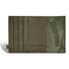 Champs - Porte-cartes Slim en Cuir Camouflage - Vert-Étui à cartes en cuir dans une boîte cadeau