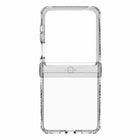 ITSKINS Hybrid_R Case Hinge Galaxy Z Flip 7 - Clear-Premium drop protection up to 3m/10ft
