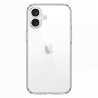 LBT Gel Grip Silicone Case for iPhone 16 - Clear- Ultra-slim and lightweight