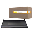 IntekView Keyboard tray on rails - 25" x 12" - 2 Pack-4 height adjustments possible for slides