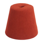 Zuo Upela Ottoman - Red-Stackable for space saving storage