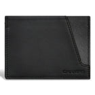 Champs - Porte-cartes en cuir Iconic - Noir/Noir-Porte-cartes en cuir dans une boîte cadeau