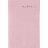 W.Maxwell 2026-27 Gama Weekly Planner - 6.25" W x 9" H - Pink-August 2026 to July 2027
