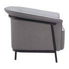 Zuo Burry Accent Chair - Slate Grey-3 year limited warranty