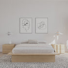 Nexera - Lit plateforme Queen Malibu en chêne blond naturel-7