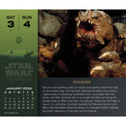 DateWorks - 2026 Calendrier en Boîte jour à la fois - 5,12 po x 4,31 po - Star Wars - Anglais -Présente des pages en couleur détachables avec un contenu unique sur chaque page