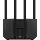 ASUS RT-BE92U  BE9700 Tri-Band WiFi 7 Smart AiMesh Extendable Router - Black-Beyond-fast WiFi 7 802.11be New 320MHz channels in the 6 GHz band and 4096-QAM significantly increase network capacity and throughput, with speeds of up to 9700 Mbps
