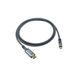BlueDiamond Pro USB-C to HDMI 2.1 UHD 8K Cable - 10ft - Grey-High Dynamic Range (HDR): Compatible with all HDR devices and displays to support the most advanced contrast optimization