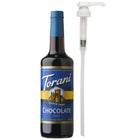 Torani Sugar Free Chocolate Syrup with Pump - 750 mL-More than just coffee: great for lattes, frappes, teas, coffee, milkshakes, desserts and other frozen blended drinks