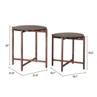 Zuo Gema Coffee Table - Bronze - Set of 2-3 year limited warranty