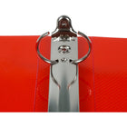 JAM Paper - Mini classeur en plastique de 2 -5 cm - rouge - 3 anneaux-Taille : 1" de largeur, 10" de hauteur | Peut contenir jusqu'à 175 feuilles de papier.