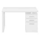 Monarch Specialties 7690 48" Computer Desk - White Left Or Right Facing-6