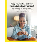 Norton Secure VPN - 5 Device - 1 Year [Download]-Compromised and Insecure Network Detection: Automatically secure your connection to suspicious Wi-Fi networks