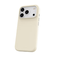 TUFF8 GlideAir Mag Rugged Case for iPhone 17 Pro - White-Soft-touch Exterior: Features a silky-smooth finish that feels gentle in your hand while offering a secure grip